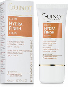 Feuchtigkeitsspendende Tönungscreme SPF 15 - Guinot Creme Hydra Finish