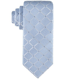 Calvin Klein men's Herringbone Grid Tie