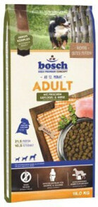 Сухие корма для собак Сухой корм для собак Bosch, PIES, для чувствительных, с птицей и просо, 3 кг