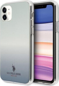 чехол iPhone 11 силиконовый с логотипом U.S. Polo Assn.