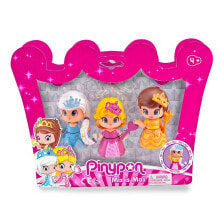 FAMOSA Pinypon Pack 3 Princesas Figure