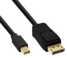 Компьютерные разъемы и переходники InLine 17132S DisplayPort кабель 2 m Mini DisplayPort Черный
