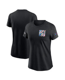 Nike women's Black New England Patriots 2023 NFL Crucial Catch Sideline Tri-Blend T-shirt