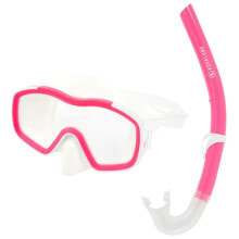 Masks and snorkels for scuba diving