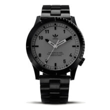 Мужские наручные часы с браслетом Мужские наручные часы с черным браслетом Adidas Z03017-00 ( 42 mm)