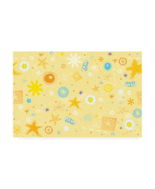 Trademark Global holli Conger Collage Stars repeat Canvas Art - 27