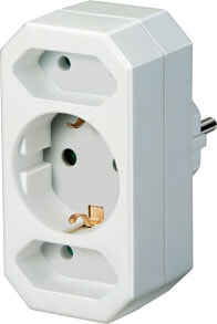 Умные удлинители и сетевые фильтры brennenstuhl Power adapter Type E / 2x Type C, Type F (1508050)