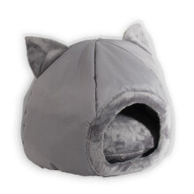 Pet bed GO GIFT Grey 40 x 34 x 40 cm