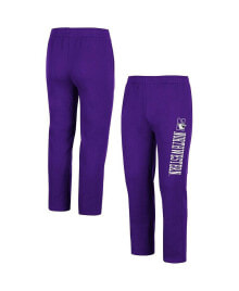 Купить мужские брюки Colosseum: Брюки мужские Colosseum Northwestern Wildcats фиолетового цвета из флиса