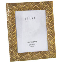 Photo frame Alexandra House Living Golden Plastic 27 X 1 X 32 CM