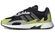 adidas originals Tresc Run 复古拼接运动鞋 黑绿白 / Кроссовки Adidas originals Tresc Run EF0766