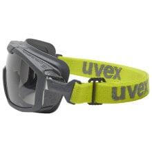 UVEX Arbeitsschutz i-guard+ - Safety goggles - Any gender - Grey - Yellow - Transparent - Polycarbonate (PC) - Polycarbonate