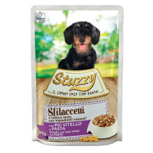 STUZZY Sfilaccetti veal with pasta wet dog food 100g