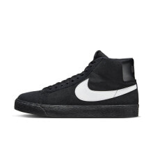 [864349-007] Mens Nike SB ZOOM BLAZER MID 'BLACK WHITE'