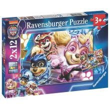 PAW PATROL Double 2x12 Pieces Puzzle