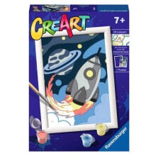 RAVENSBURGER Creart Serie E Classic Aventuras En El Espacio Painting Game