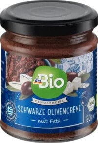 Brotaufstrich, Schwarze Olivencreme mit Feta, 190 g