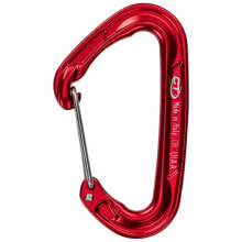 Carabiners for mountaineering and rock climbing