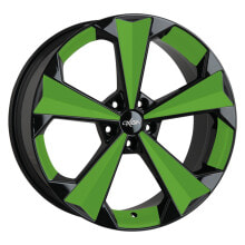 Колесный диск литой Oxigin 22 OXRS foil spring green 8.5x19 ET43 - LK5/114.3 ML72.6