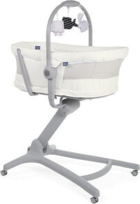 Baby cots for toddlers chicco Łóżeczko Baby Hug Air 4w1 White Snow