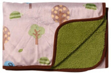 Покрывала, подушки и одеяла для малышей Babyono Double-sided microfiber blanket 820/03 dim. 74x100 Owl (ON0936)