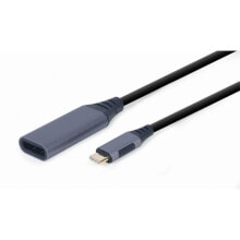 USB C to DisplayPort Adapter GEMBIRD A-USB3C-DPF-01 Grey