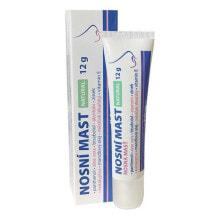 Витамины и БАДы для дыхательной системы MedPharma Nosni Mast Мазь с пантенолом для защиты кожи вокруг носа во время простуды 12 г