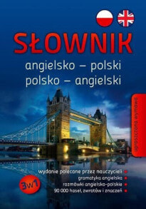 Słownik angielsko-polski, polsko-angielski. 90 000 haseł + gramatyka