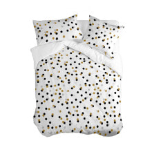 Nordic cover HappyFriday Blanc Golden Dots Multicolour 200 x 200 cm