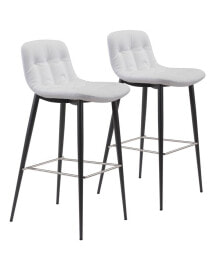 Zuo tangiers Bar Chair, Set of 2