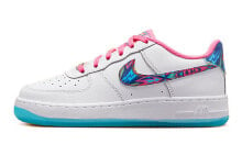 Nike Air Force 1 Low South Beach Multi-Color 防滑耐磨 低帮 板鞋 GS 白色 / Кроссовки Nike Air Force 1 Low South Beach DZ4883-100