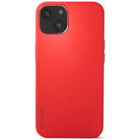 Decoded Silicone Backcover iPhone 13 Brick Red