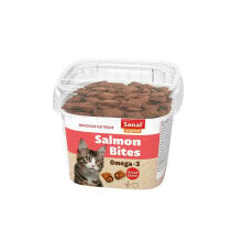 Купить товары для собак Şanal: SANAL Salmon Bites 75g Jar Cat Snack