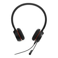 Jabra Evolve 20SE USB-C MS Stereo - Headset - Head-band - Office/Call center - Black - Binaural - Volume + - Volume -