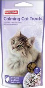 Лакомства для кошек beaphar BEAPHAR Calming Cat Treats 35g