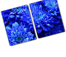 Schneidebrett Blaue Aster