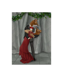Trademark Global fab Funky Foxes Romantic Dancers Canvas Art - 36.5