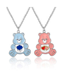 Купить кулоны и подвески Care Bears: Grumpy Bear & Love A Lot Bear BFF Necklace Set