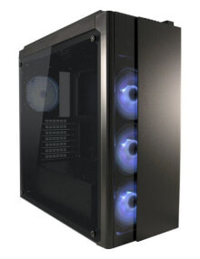 Компьютерные корпуса для игровых ПК Корпус ПК LC-Power Gaming 993B Midi Tower Черный LC-993B-ON