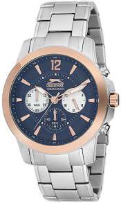 Мужские наручные часы с серебряным браслетом  SL.09.6007.2.01 Slazenger