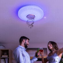 LED Ceiling Light with Speaker Lumavox InnovaGoods (Refurbished A)