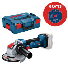 Bosch Akku-Winkelschleifer GWX 18V-8 125 mm Solo mit gratis EXPERT Carbide Multi Wheel in L-BOXX купить онлайн