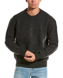 Купить мужские толстовки Frame Denim: Frame Denim Waffle Knit Wool Crewneck Sweater Men's