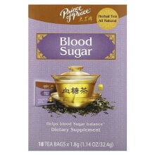 Prince of Peace, Herbal Tea, сахар в крови, 18 чайных пакетиков, 32,4 г (1,14 унции)