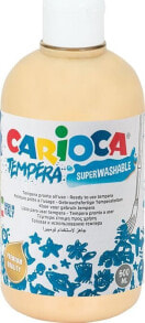 Купить краски для рисования для детей Carioca: Carioca Farba tempera Carioca 500ml łososiowa, ŁOSOSIOWY