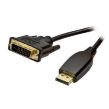 Компьютерные разъемы и переходники Synergy 21 S215343 видео кабель адаптер 5 m DisplayPort DVI Черный