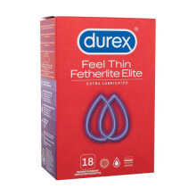 Durex Feel Thin Extra Lubricated 18 St. kondom für Herren Kondom 18 St.