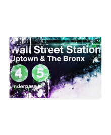 Trademark Global philippe Hugonnard NYC Watercolor Collection - Wall Street Station Canvas Art - 27