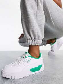 PUMA – Cali Dream – Sneaker in Weiß und Grün