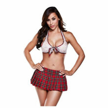 Honor Roll Schoolgirl Set White One Size Baci Lingerie BD1266